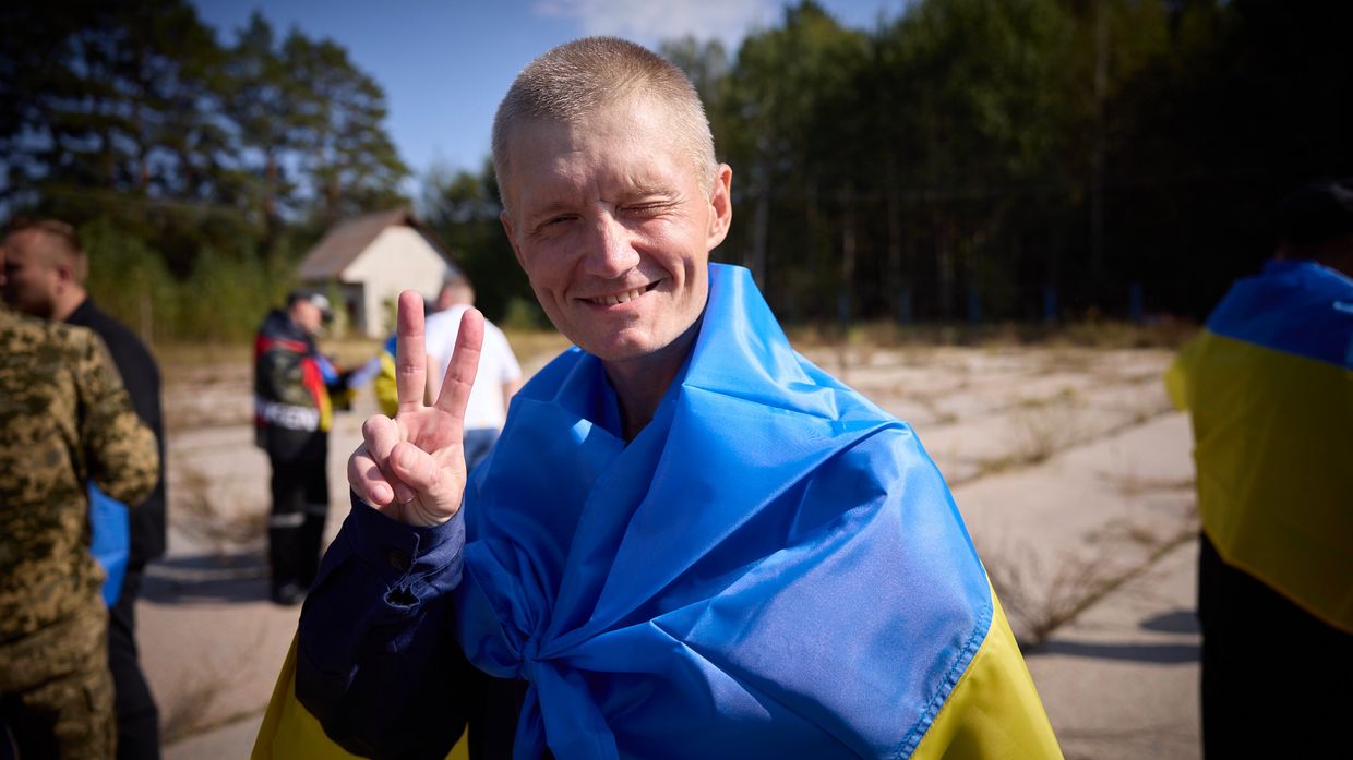 103 Ukrainian POWs returned from Russian captivity, including 23 Azov fighters