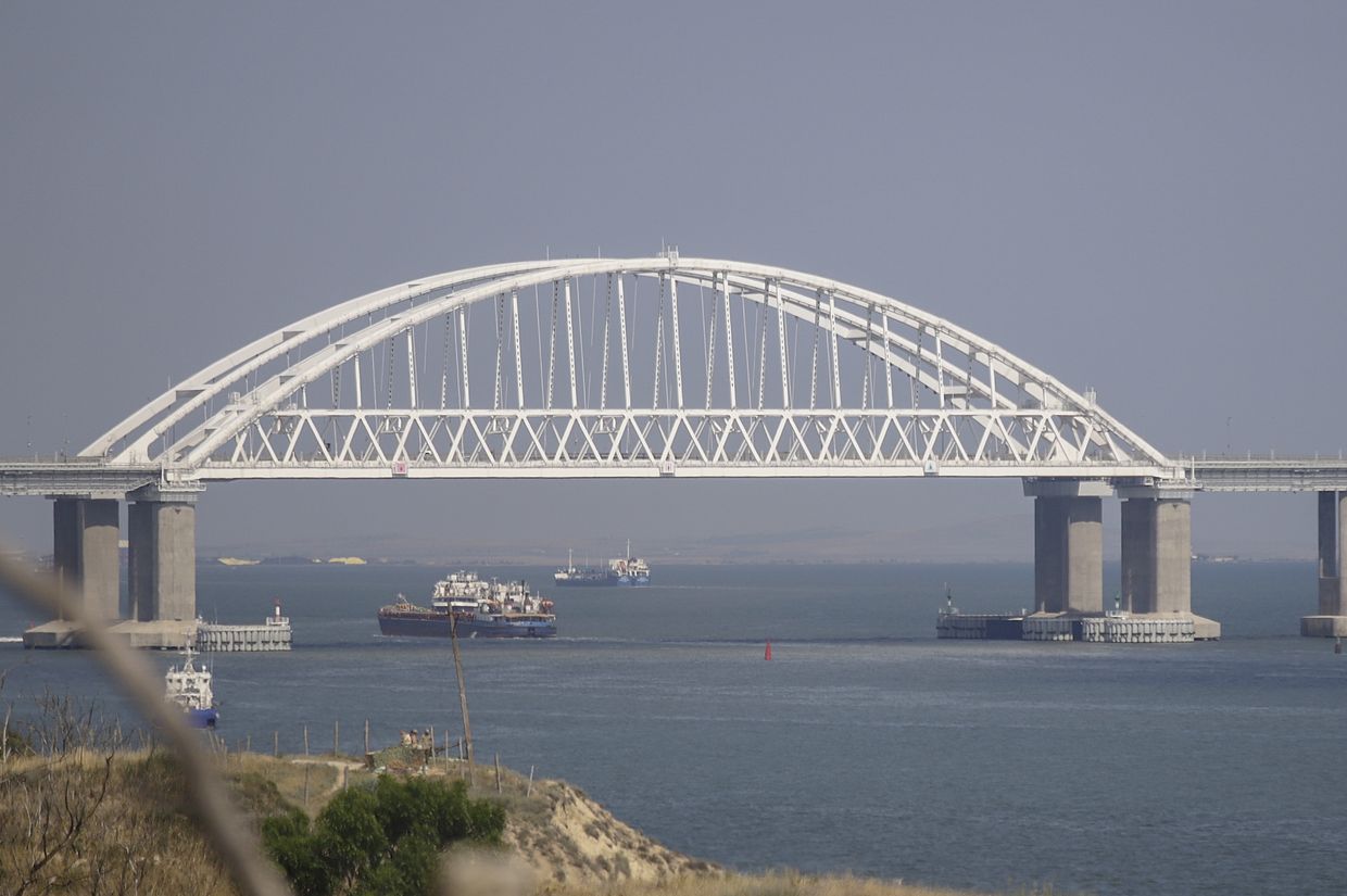 Ukraine war latest: Kyiv attacks Crimean bridge for 3rd time since beginning of Russia's full-scale invasion